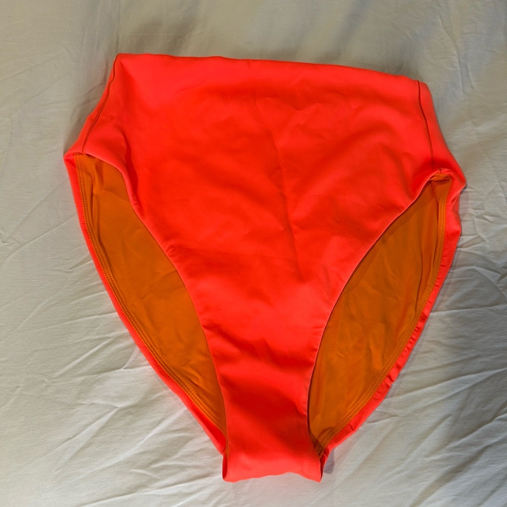 Left On Friday Bright Orange Bikini Bottom